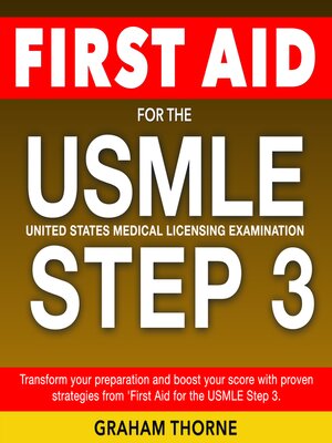 cover image of First Aid USMLE Step 3 Examination